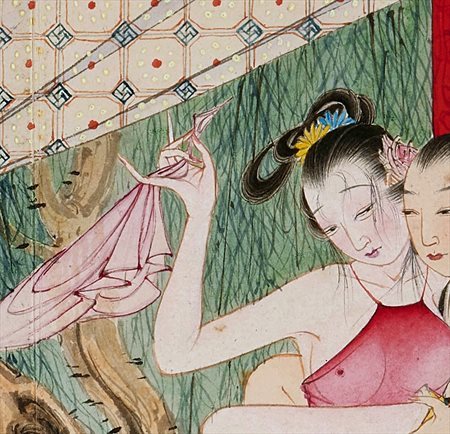 达日县-迫于无奈胡也佛画出《金瓶梅秘戏图》，却因此成名，其绘画价值不可估量